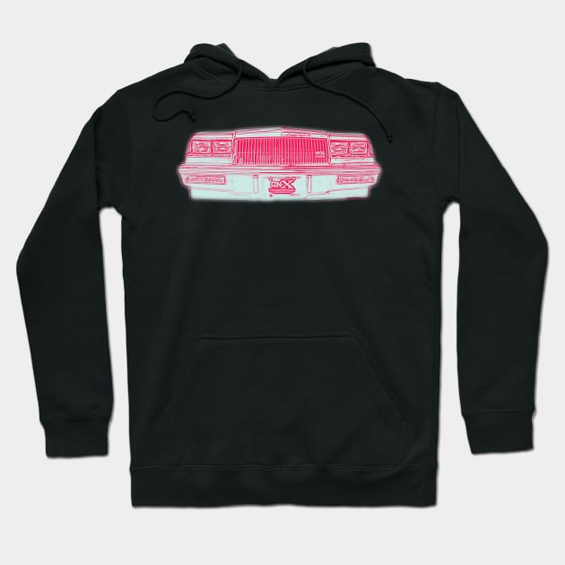 Buick GNX Grill Hoodie by PabloPKasso